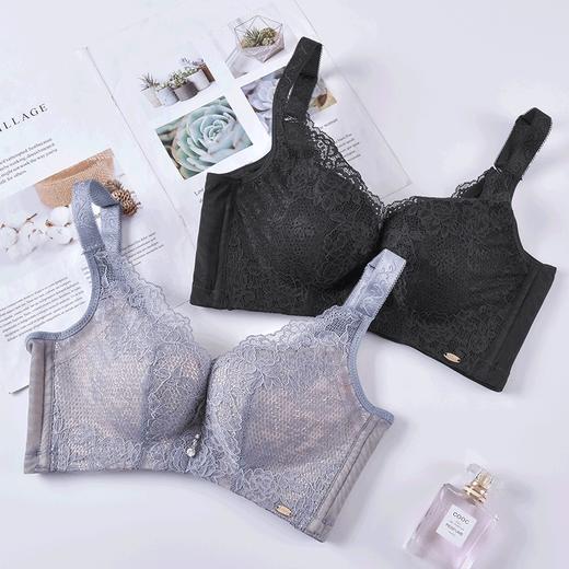 皇家丽美无钢圈记忆棉厚杯调整型文胸内衣美背四排扣内衣WWJ912-3 商品图0