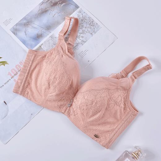 皇家丽美调整型薄杯文胸美背四排扣显大胸小胸收副乳内衣912-1 商品图0