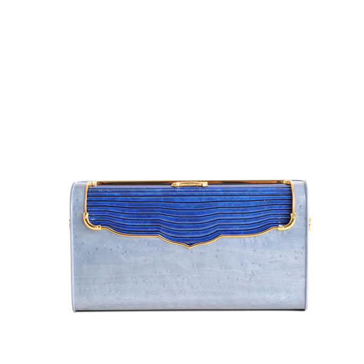 镶嵌“逐鹿纹”木作晚宴包 商品图1