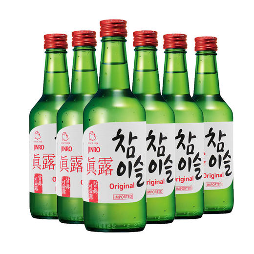 新真露竹炭酒20.1°360ml 商品图2