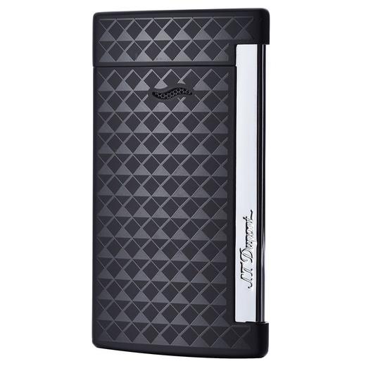 S.T.Dupont法国都彭打火机 轻薄Slim7系列 火焰菱纹烤漆火机27714/27715/27716/27729/27730【上海同城闪送】 商品图0