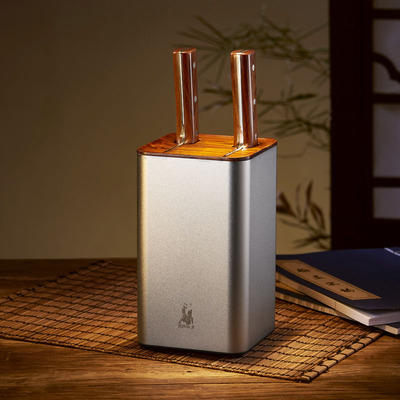 沈爷的宝贝  厨房家用手工锻打家用刀具菜刀 六六大顺套装 商品图2