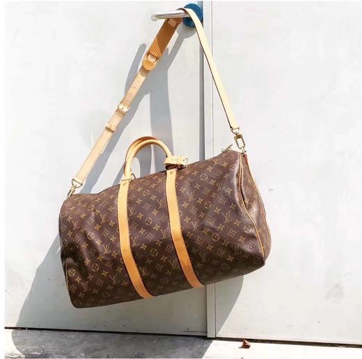 lv路易威登keepall50 带肩带款