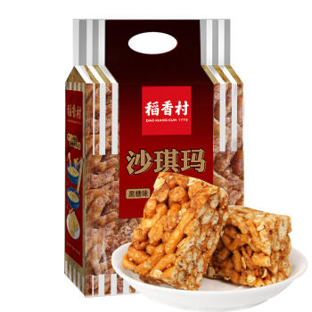 稻香村黑糖坚果沙琪玛408g 商品图0