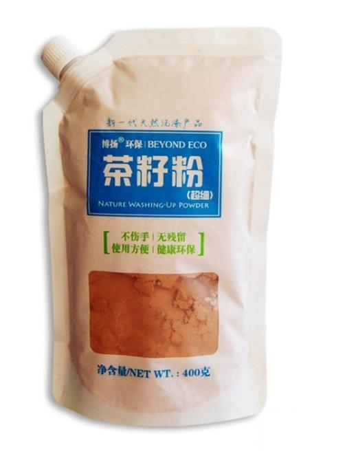 茶籽粉 茶皂素 苦茶粉 400克植物清洁粉 自提/快递 商品图0