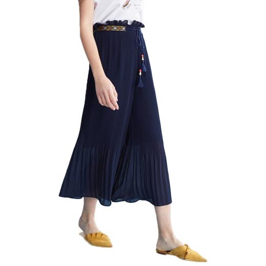 欧芮儿 新款女装夏装休闲阔腿裤8XKC11362 商品图3