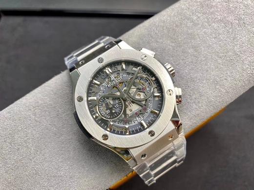 宇舶HUBLOT 经典融合CLASSIC FUSION系列，45mm直径，耐磨蓝宝石玻璃，施华洛世奇钻石镶嵌，搭载进口7750机芯改HUB 1143原装陀片 还原原装所有功能，在不同的时空共鸣，如绘画 商品图13