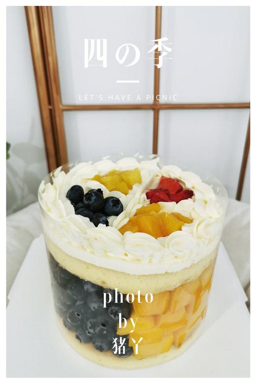 四の季果墙裸蛋糕 商品图2