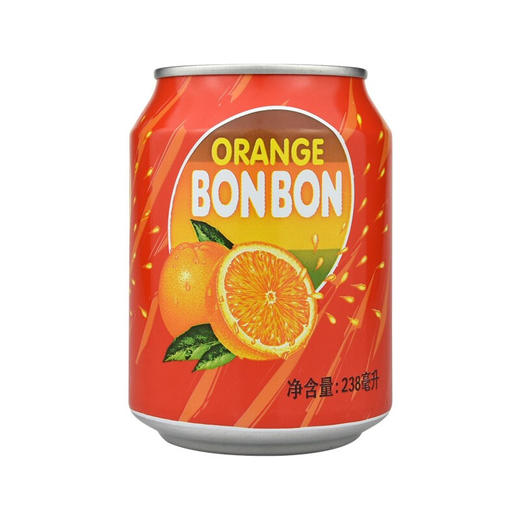 海太果粒果汁饮料橙子味238ml 商品图0