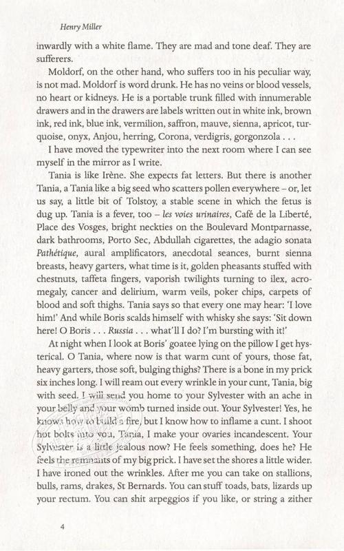 【中商原版】亨利米勒：北回归线 英文原版 经典文学 Tropic of Cancer Henry Miller Penguin Classics 商品图5