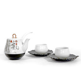 自叙酌墨-自叙帖品茗茶具组2人(1壶2杯2碟)