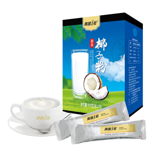 【积分兑换】南国原浆椰子粉 400g/盒 商品图0