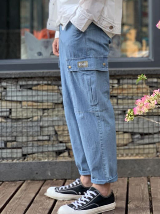 DEC 929231173 复古时尚潮流牛仔裤 商品图2