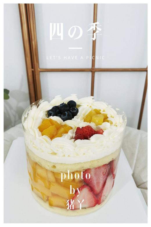 四の季果墙裸蛋糕 商品图1