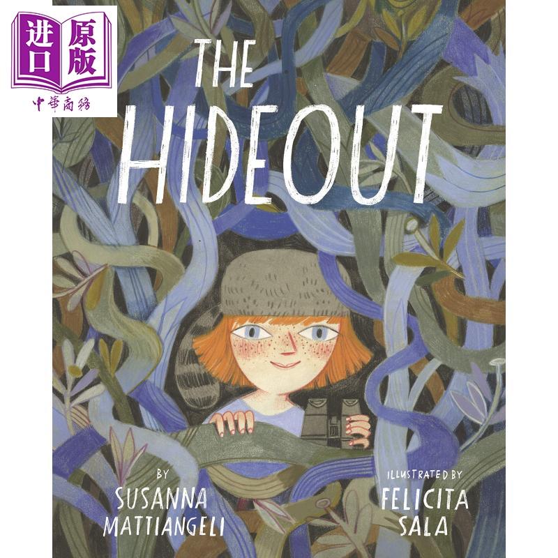 中商原版 Felicita Sala 精品绘本2册汉娜的秘密基地the Hideout 石榴街10号的午餐想象力启蒙食谱3 10岁精装英文原版