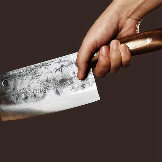 削铁如泥香港食神推荐纯手工锻打中华家刀拿铁铁器合手菜刀