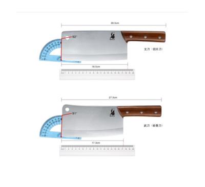 沈爷的宝贝  厨房家用手工锻打家用刀具菜刀 六六大顺套装 商品图3