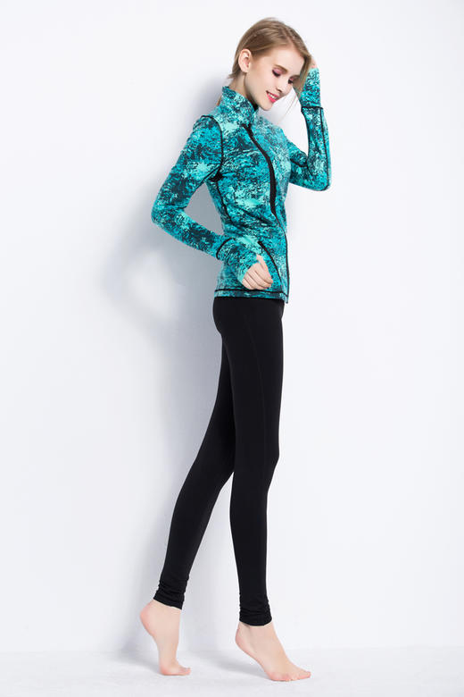 《惊爆618 不退换》秋冬偏领时尚外套户外服瑜伽服 商品图2