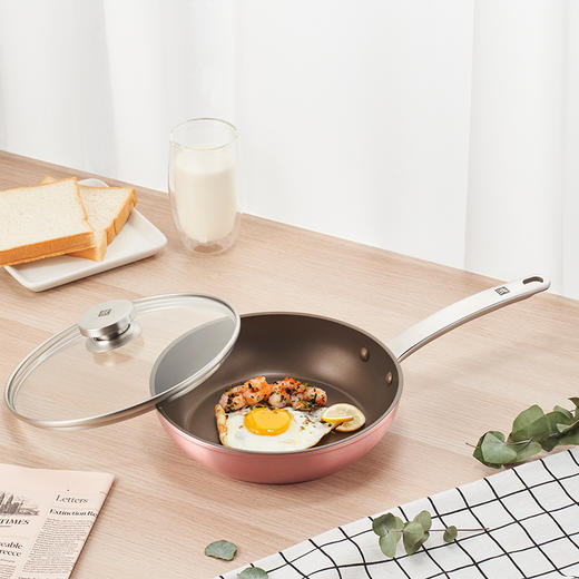 双立人zwillingenjoy24cm不粘煎锅