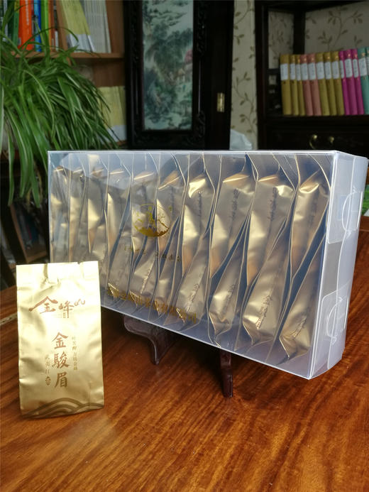 金骏眉特级早春有机金骏眉金峰山口粮茶pvc盒20小袋5克