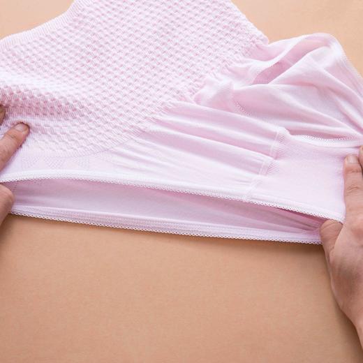 女士经典爆款大版精梳棉颗粒腰收腹裤高腰内裤2029 商品图14