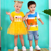 棉果果夏季女童短袖连衣裙M222701420344 商品缩略图3