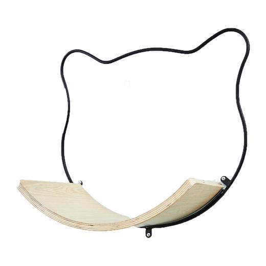 CatS猫家具 猫小Z简爱系列 猫墙之铁艺曲木猫跳台 猫咪用品包邮 商品图4