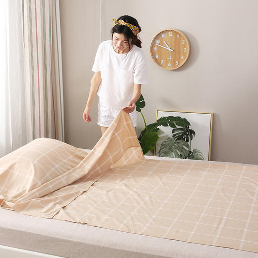 有机彩棉旅行卫生睡袋 纯棉隔脏睡袋 便携床单被套120x200cm  【低敏人群、高品质人群】包邮 商品图3