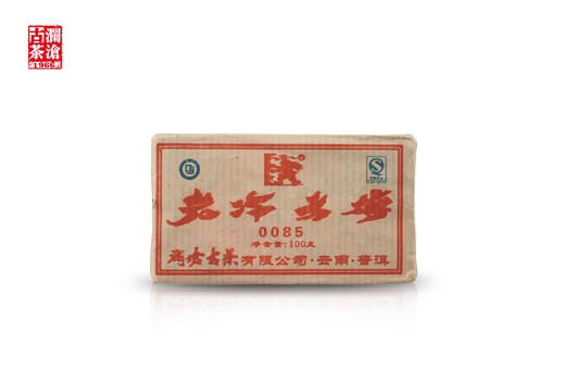 澜沧古茶 2008年0085小砖普洱熟茶100g/砖 商品图0