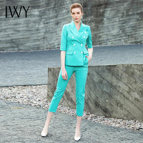 IWY/薄荷绿色西装套装202008CP1