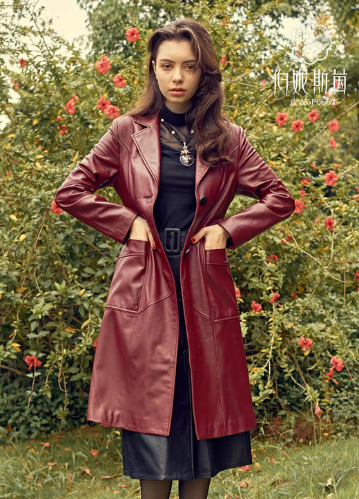 【伯妮斯茵】6P6662--羊皮皮衣--《开花的果园》《画尽世间光影，只为挚爱的女人》 商品图5
