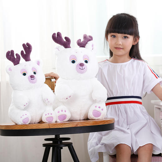 熊熊乐园 小熊大小熊二毛绒公仔玩具 商品图8