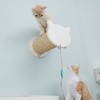 CatS猫家具猫墙系列之 墙上小猫脸跳柱 剑麻猫抓柱猫抓板 F6包邮 商品缩略图1