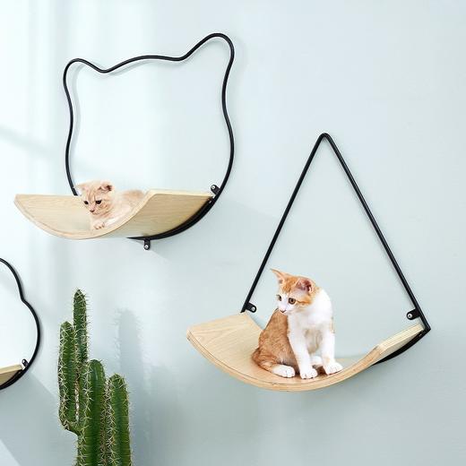 CatS猫家具 猫小Z简爱系列 猫墙之铁艺曲木猫跳台 猫咪用品包邮 商品图2