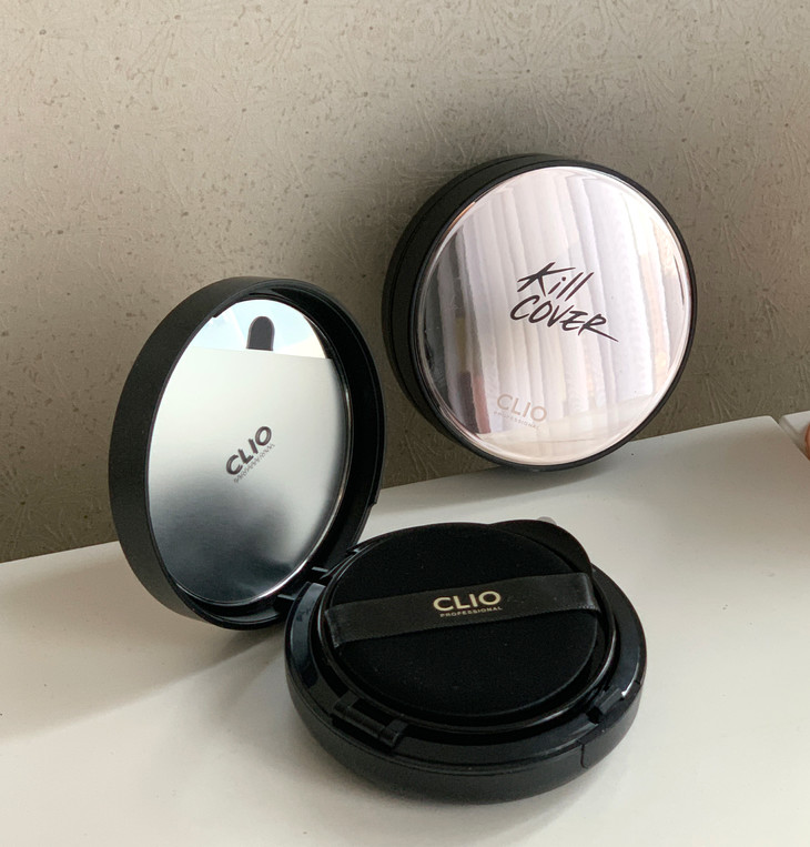 clio珂莱欧魔镜二代雾面气垫bb霜遮瑕持久控油2号亮肤色3号象牙色2款