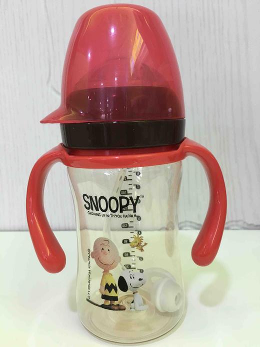 史努比宽口手柄240ml自动PPSU杯盖奶瓶
A8031 商品图0