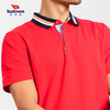 0131巴特侬新款反领运动T恤POLO衫高含棉休闲针织棉短袖 商品缩略图4