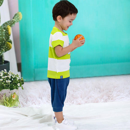 棉果果夏季男童套头T恤M212140220315 商品图2