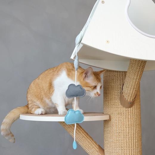 CatS小树屋 猫爬架 PVC管芯 加粗编制剑麻 猫咪用品 包邮 商品图2