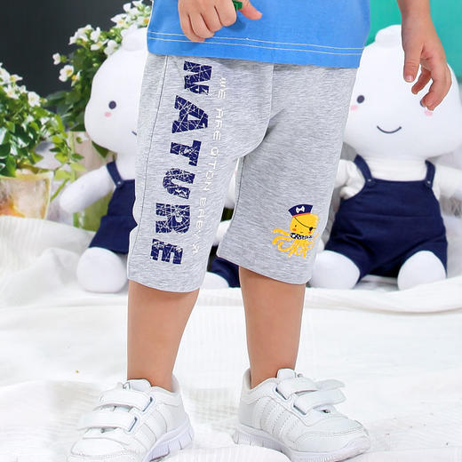 棉果果夏季男童七分拉裆裤M212201220298 商品图1