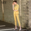 IWY/五分袖黄色西装套装202022CP1 商品缩略图3