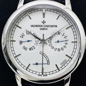 AI Factory市场最高版本 最高复刻 江诗丹顿真动能星期日历款～震撼上市TRADITIONNELLE传袭系列腕表！85290/000R-9969，85290/000R-B405，85290/00