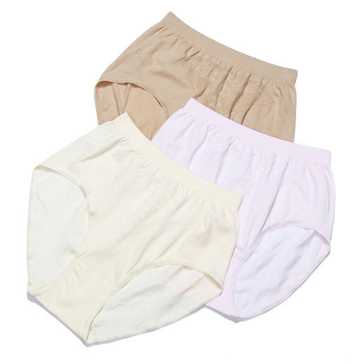 （两条盒装）【爆款】加大版女士无缝精梳棉全棉超弹透气三角裤舒适内裤7007/2069/2073/2920 商品图12