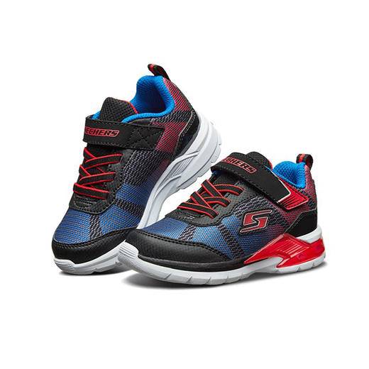 skechers斯凯奇男童学步鞋春夏新款时尚轻质儿童运动鞋炫酷闪灯缓震