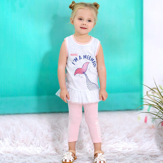 棉果果夏季女童打底裤M222206220278 商品图4