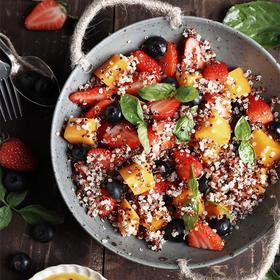 老米优品 / 营养黄金！青海都兰·三色藜麦米【燕之坊】三色藜麦米435g  青海都兰原产 篙蛋白多膳食纤维 传统农耕 熬粥B备 代餐