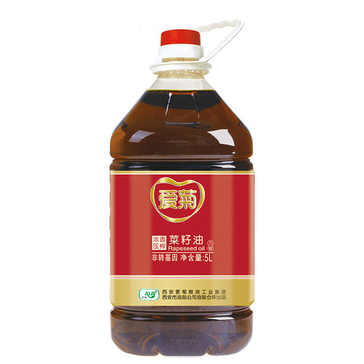 爱菊浓香压榨菜籽油5L 商品图3