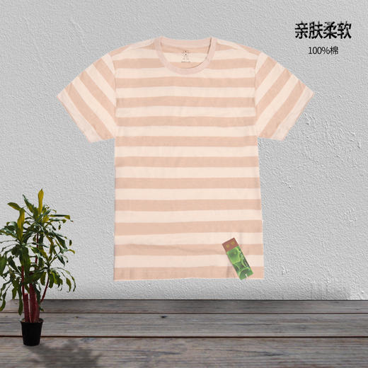 有机彩棉夏季短袖 棉质情侣T恤  透气亲肤T恤衫【低敏人群】包邮 商品图6