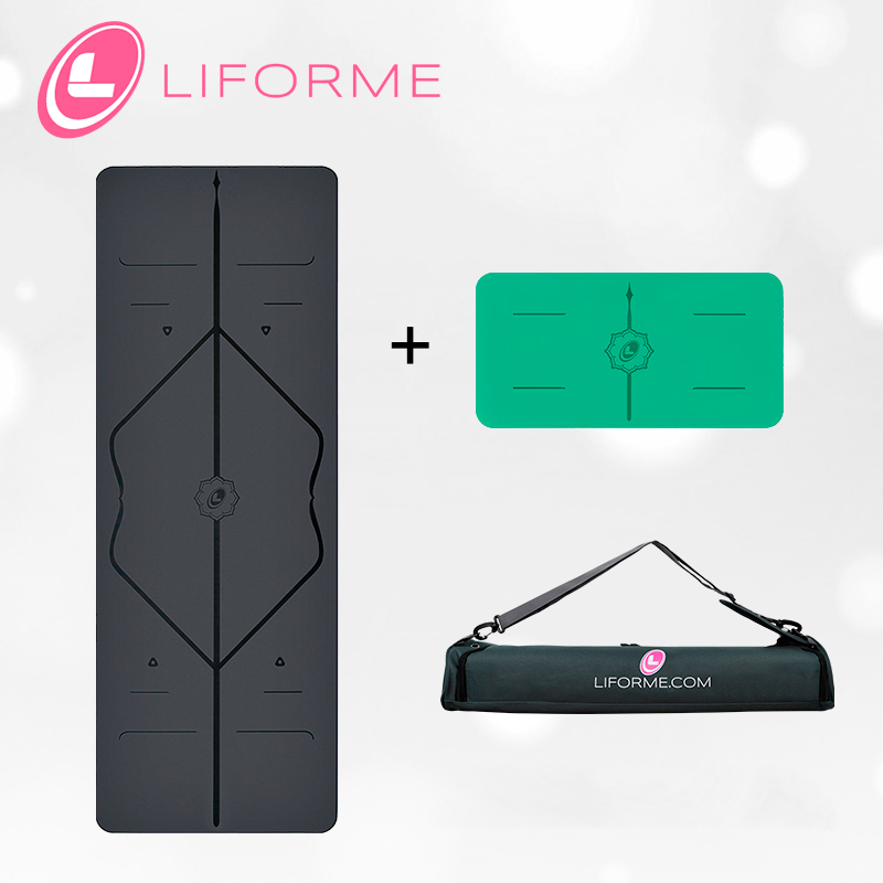 Liforme瑜伽垫组合版 纯天然橡胶 健康环保 吸汗防滑