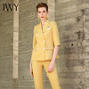 IWY/五分袖黄色西装套装202022CP1 商品缩略图5